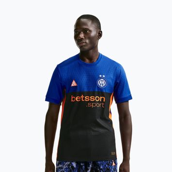 Men's football T-shirt Nike Inter Milan Match SE hyper blue/black/safety orange