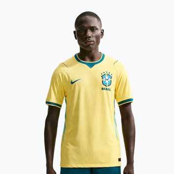 Men's football shirt Nike Brazil 2026/27 Match Home canary/light mint/geode teal