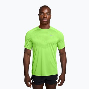 Men's running top Nike Stride ADV lime blast