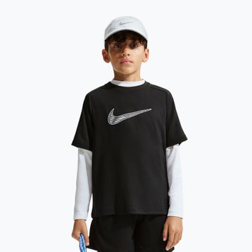 Children's T-shirt Nike Multi Dri-Fit black/white