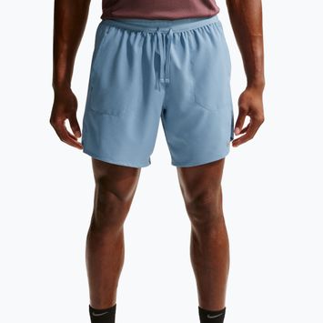 Men's running shorts Nike Stride Dri-Fit 2in1 7" work blue