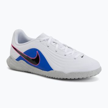 Children's football boots Nike Tiempo Maestro Club Jr IC white/racer blue/pink blast/black