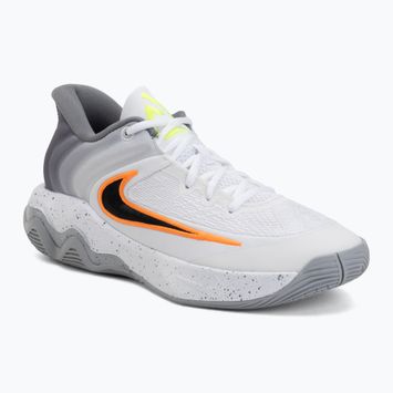Men's basketball shoes Nike Giannis Immortality 4 white/volt/wolf grey/black