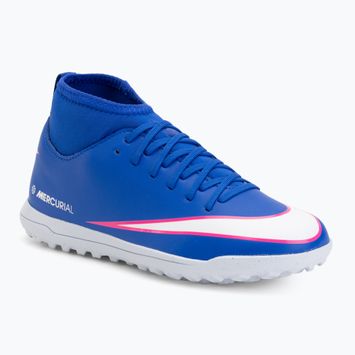 Children's football boots Nike Mercurial Superfly 10 Club TF racer blue/white