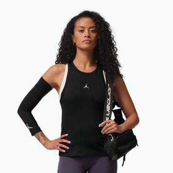 Women's T-shirt Jordan Sport Essentials Dri-Fit Sleeveless Top black/white