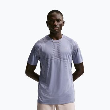 Men's running top Nike Stride Dri-Fit ADV iron purple/dark raisin