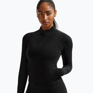 Women's Nike Zenvy Dri-Fit Full Zip Training Sweatshirt black/cool grey