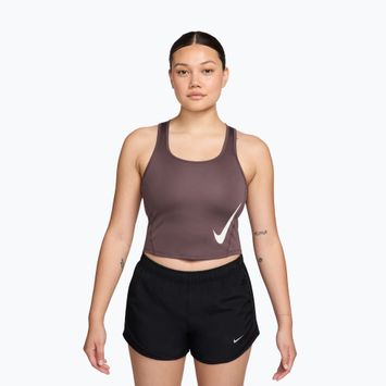 Women's running top Nike Swoosh Run Dri-Fit tattoo/black/white