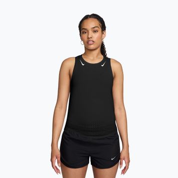 Women's running top Nike AeroSwift Dri-Fit ADV Singlet black/white