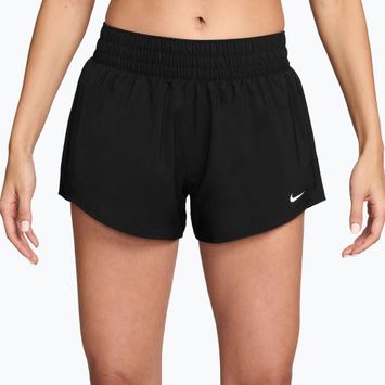 Women's shorts Nike One Dri-Fit 3" black/white