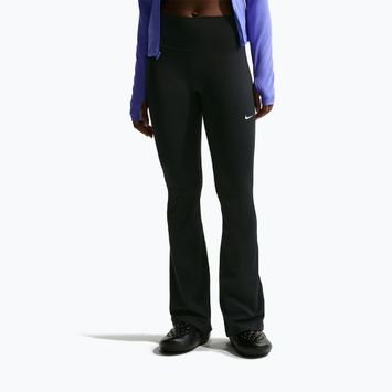 Women's leggings Nike One High Waisted Flared black/white