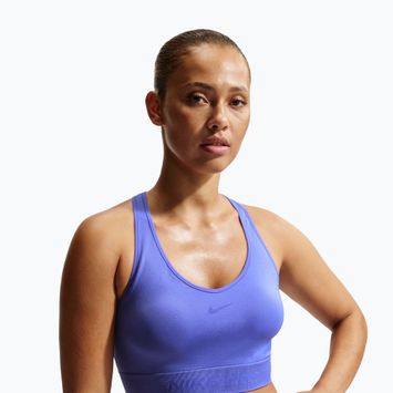 Women's T-shirt Nike Pro Seamless Dri-Fit Cropped sapphire