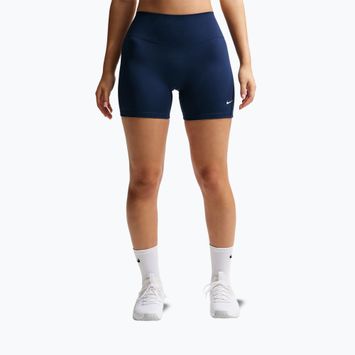 Women's training shorts Nike One midnight navy/white
