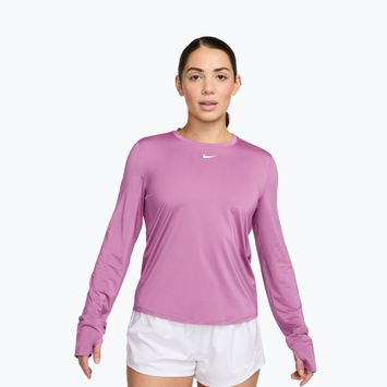 Longsleeve training Nike One Classic Dri-Fit light magenta/white