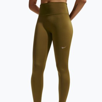 Women's running leggings Nike Tempo High-Waisted 7/8 olive flak