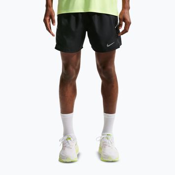 Men's running shorts Nike Miler Dri-Fit 2in1 5" black/black
