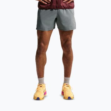 Men's shorts Nike Miler Dri-Fit Brief Lined 5" smoke grey/smoke grey