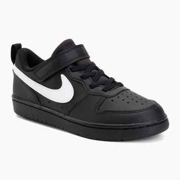 Children's shoes Nike Court Borough Low Recraft black/black/white