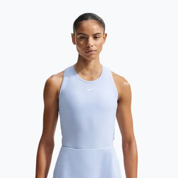 Women's tennis T-shirt Nike Victory Dri-Fit Tank hydrogen blue/white