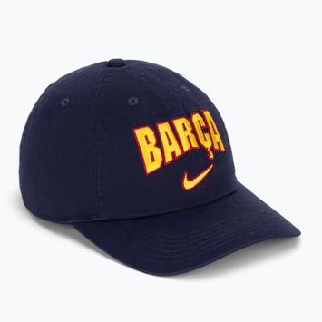Children's baseball cap Nike FC Barcelona Club Cotton blackened blue