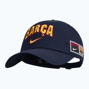 Children's baseball cap Nike FC Barcelona Club Cotton blackened blue