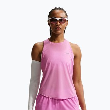 Women's running T-shirt Nike Swift Breathe Dri-Fit light magenta/photon dust