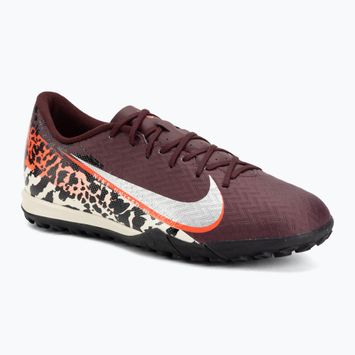 Men's football boots Nike United Mercurial Vapor 16 Academy TF burgundy crush/metallic silver