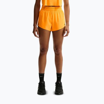 Women's running shorts Nike AeroSwift Dri-Fit ADV Mid-Rise 3" laser orange/black/white/black