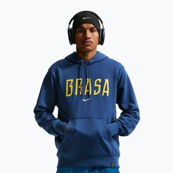 Men's sweatshirt Nike Brazil Club coastal blue/light mint
