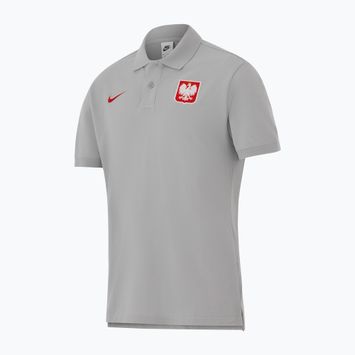 Men's football shirt Nike Sportswear Poland Polo Matchup PQ wolf grey