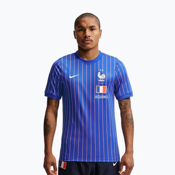 Men's football shirt Nike FFF Academy Pro Pre-Match game royal/university red/white