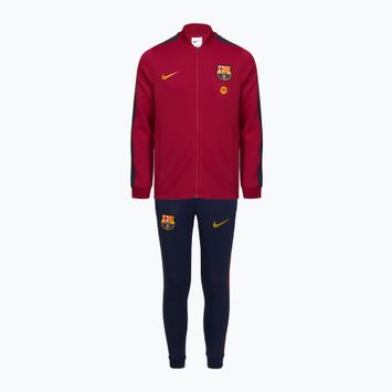 Children's football tracksuit Nike FC Barcelona Strike Dri-Fit Soccer Knit noble red/blackened blue
