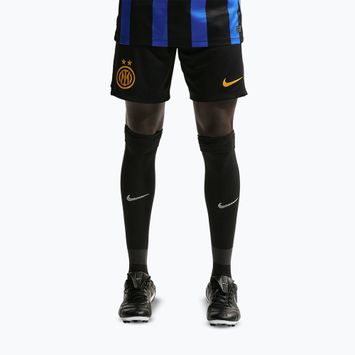 Men's football shorts Nike Inter Milan Dri-Fit Stadium Home black/university gold