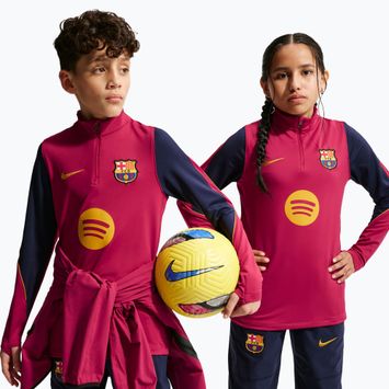Children's football sweatshirt Nike FC Barcelona Strike Dri-Fit Soccer Knit Drill Top