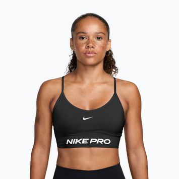 Training bra Nike Pro Seamless Light Support black/white