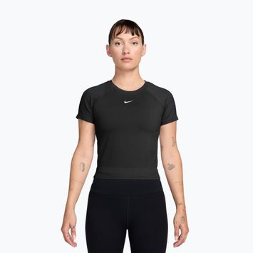 Women's training shirt Nike Pro Seamless Dri-Fit black/white