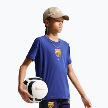 Children's T-shirt Nike FC Barcelona Soccer deep royal blue