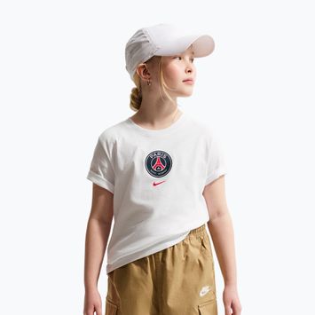 Children's T-shirt Nike Paris Saint-Germain Soccer white