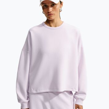 Women's training sweatshirt Nike 24.7 ImpossiblySoft Bleached Lilac/Platinum Violet