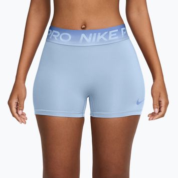 Women's training shorts Nike Pro hydrogen blue/aluminum