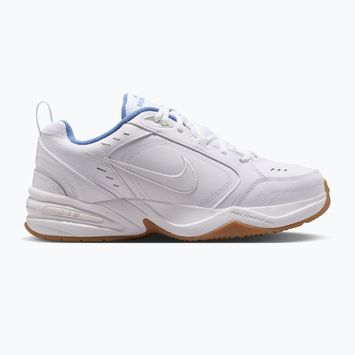 Men's training shoes Nike Air Monarch IV white/indigo storm/gum light brown/white