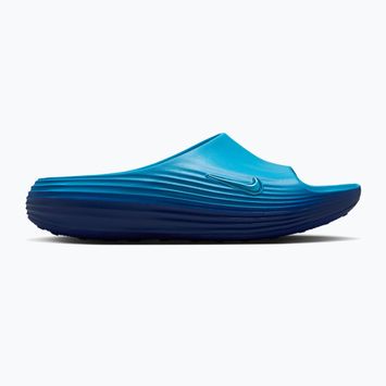 Men's slides Nike ReactX Rejuven8 light current blue/light current blue