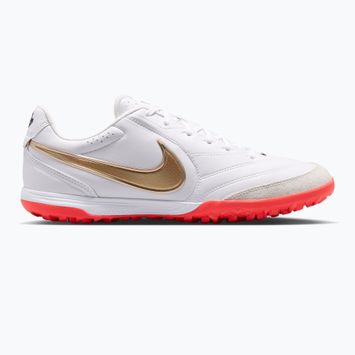Men's football boots Nike Tiempo Ligera Pro White/Bright Crimson/Blur
