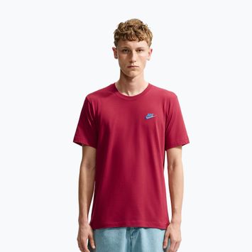Men's T-shirt Nike Sportswear Club tough red/football blue