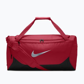 Training bag Nike Brasilia Duffel Medium 60 l tough red/black