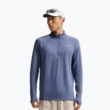Men's running sweatshirt Nike Stride 1/4 Zip Dri-Fit diffused blue