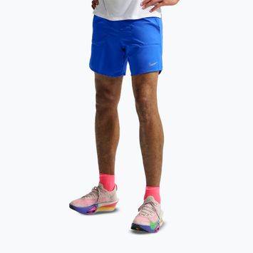 Men's running shorts Nike Stride Dri-Fit 2in1 7" hyper royal