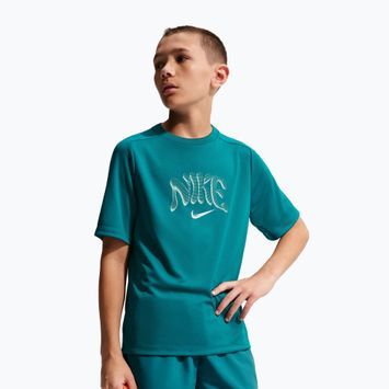 Children's T-shirt Nike Multi Refresh bright spruce