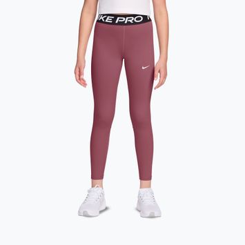 Children's leggings Nike Pro pink smoke/white