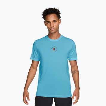 Polo shirt Nike Court Dri-Fit Blue Gaze